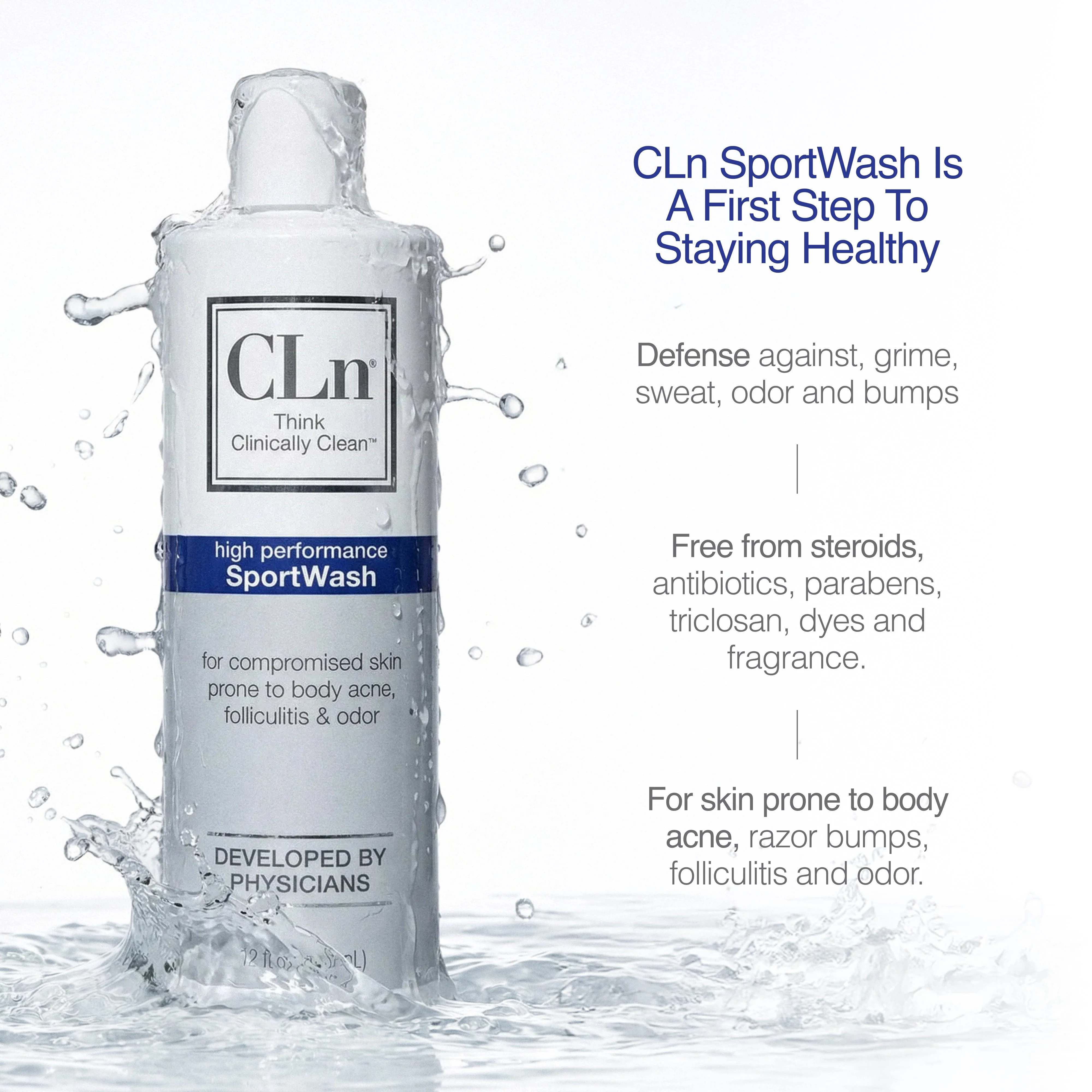 CLn SportWash 12oz 3-Pack - Image 4
