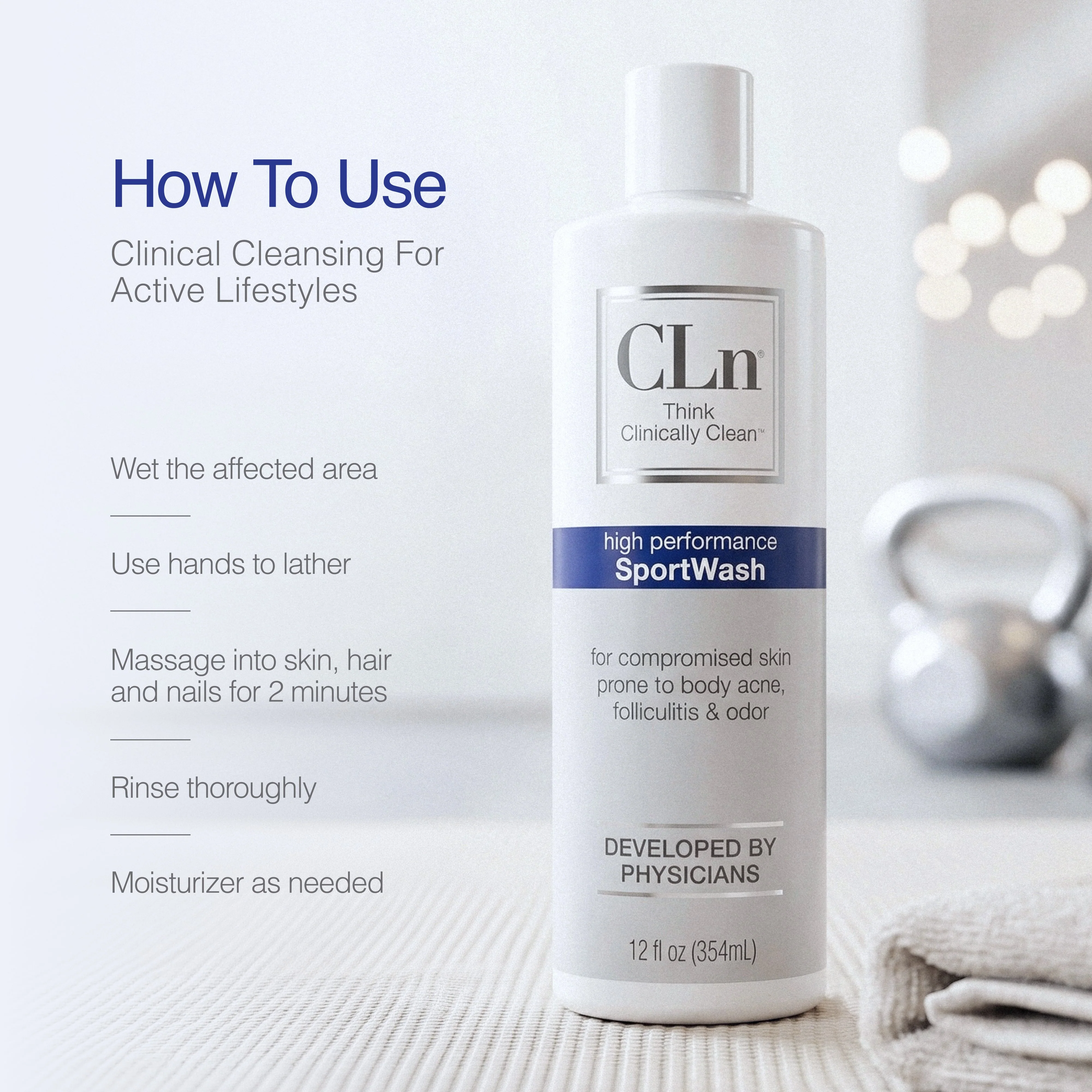CLn SportWash 12oz 3-Pack - Image 5